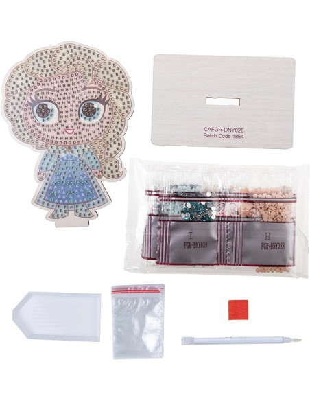 Crystal Art Buddy Elsa 12cm - Dibuja con perlas