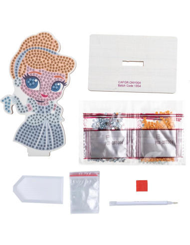 Crystal Art Cenicienta - Dibuja con Perla 