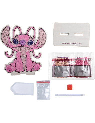 Crystal Art Angel - Stitch - Dibuja con Perlas