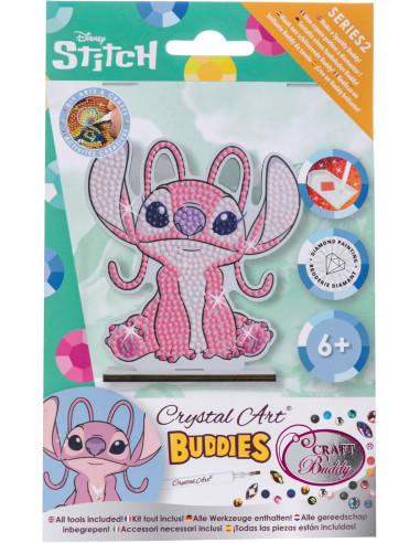 Crystal Art Angel - Stitch - Dibuja con Perlas