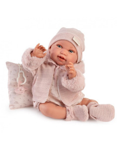 Muñeca Recién Nacida Pipa Invierno cuerpo con relleno...