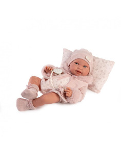 Muñeca Recién Nacida Pipa Invierno cuerpo con relleno... 2