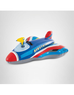 Avión Hinchable con Pistola de Agua, 117X104 cm, Juego...