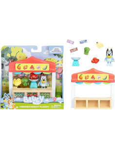 Set de Juego del Mercado de Frutas y Verduras de Bluey,...