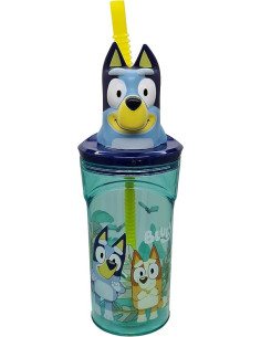 Vaso Figura 3D Bluey