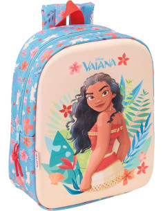 VAIANA - Mochila de Guardería 3D, Fácil Limpieza, Calidad...