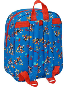 MICKEY MOUSE - Mochila de Guardería 3D, Fácil Limpieza,... 2