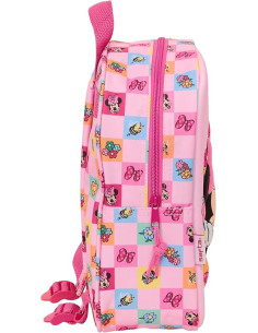 MINNIE MOUSE - Mochila de Guardería 3D, Fácil Limpieza,... 2