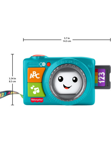 Fisher-Price Laugh & Learn Cámara Luminosa, con...