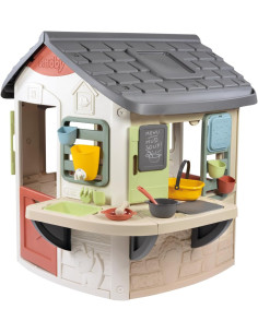 Smoby Life - Casa de Barro para cocinar - Cocina con...