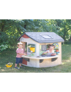 Smoby Life - Casa de Barro para cocinar - Cocina con... 2
