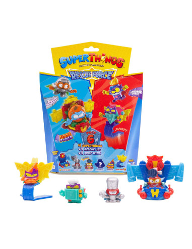 Superthings Serie 10 Rescue Force Pack de 6 Diferentes Modelos