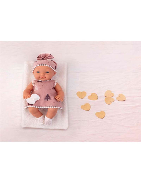 Muñeca Real Baby PequeBB 33 cm – Bebé clásico para juego de imitación (18M+)