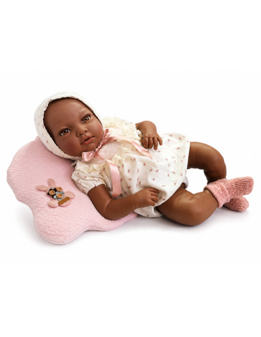 Muñeca con Peso Cuba Morena Ojos Miel 46 cm
