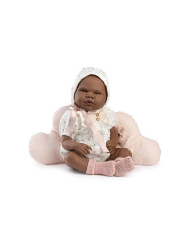 Muñeca con Peso Cuba Morena Ojos Miel 46 cm