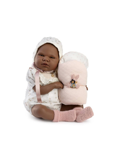 Muñeca con Peso Cuba Morena Ojos Miel 46 cm