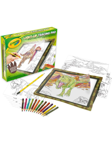 Crayola Maxi Pizarra Luminosa de Dinosaurios