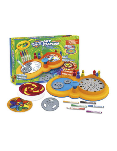 Crayola Súper Set Gira y Crea Deluxe