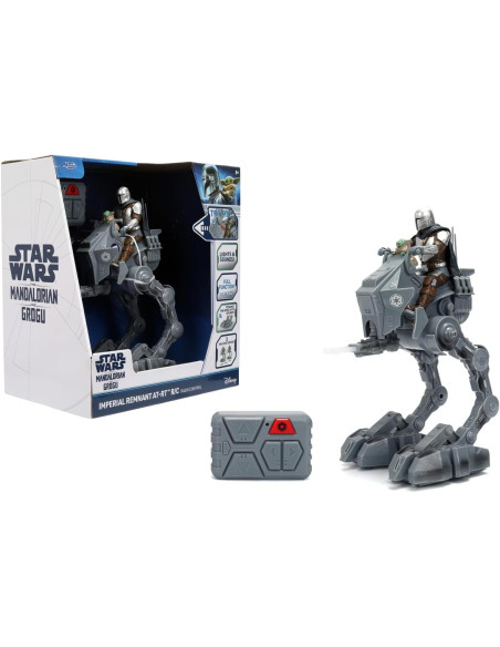 Star Wars AT-RT Walker Teledirigido 29 cm, Robot con Luz y Sonido, 3 Velocidades