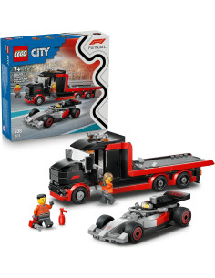 LEGO City Camión de Exposición de F1 con Coche de...