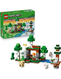 LEGO 21593 Minecraft Aventura de la Primera Noche –...