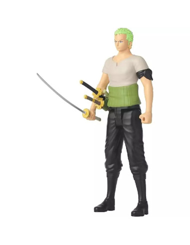 Mega Figura Zoro 30 cm One Piece articulado