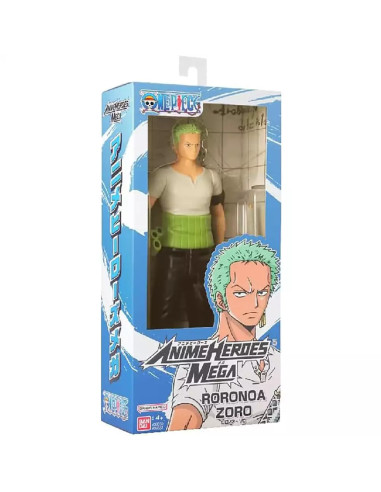 Mega Figura Zoro 30 cm One Piece articulado