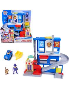 Paw Patrol Patrulla Canina - Base de Rescate con Lanzador...