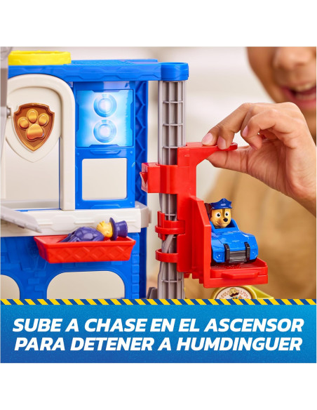 Paw Patrol Patrulla Canina - Base de Rescate con Lanzador y Ascensor
