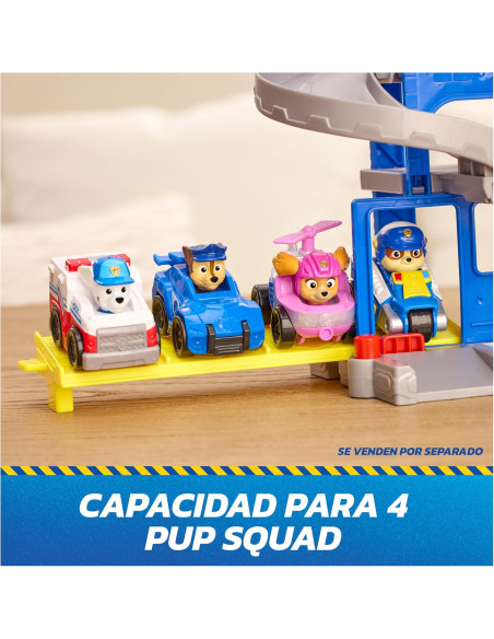 Paw Patrol Patrulla Canina - Base de Rescate con Lanzador y Ascensor