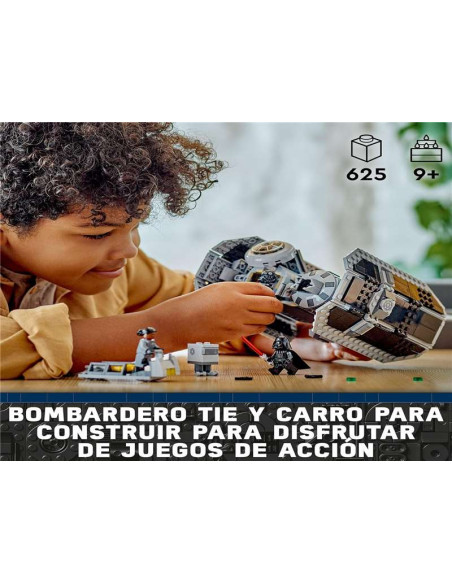 LEGO Star Wars 75347 Bombardero Tie - Maqueta de Caza Estelar para Construir