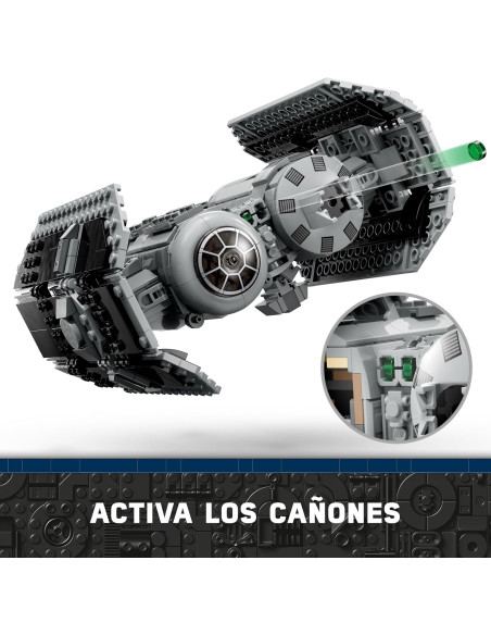 LEGO Star Wars 75347 Bombardero Tie - Maqueta de Caza Estelar para Construir