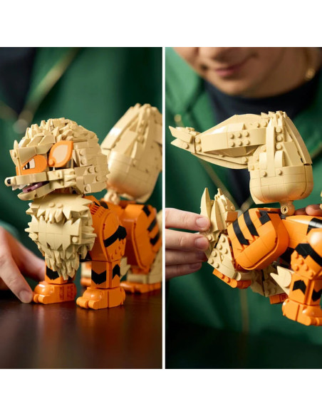 LEGO Pokémon Arcanine 72160 | Figura Articulada de Colección | 1190 piezas
