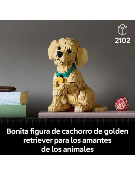 LEGO® Icons Golden Retriever Puppy 11384