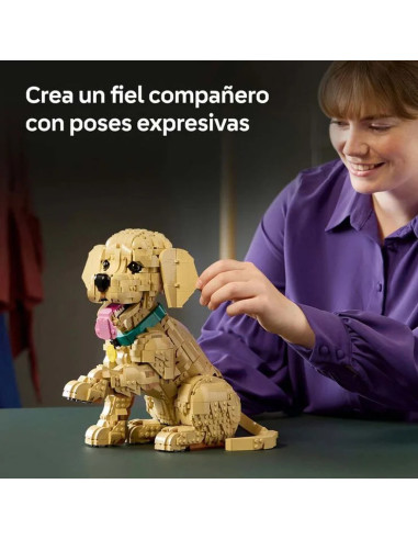 LEGO® Icons Golden Retriever Puppy 11384