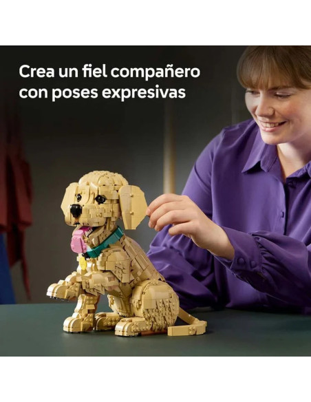 LEGO® Icons Golden Retriever Puppy 11384