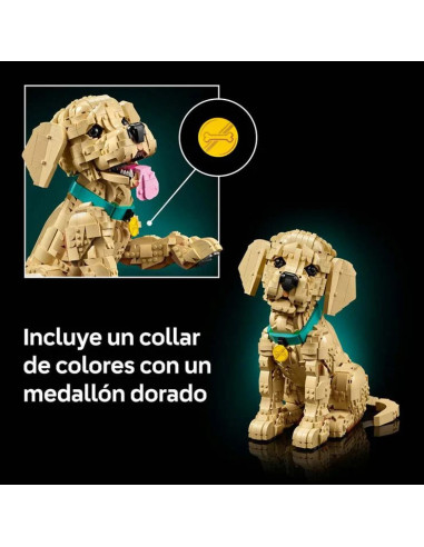 LEGO® Icons Golden Retriever Puppy 11384