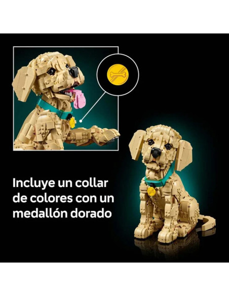 LEGO® Icons Golden Retriever Puppy 11384
