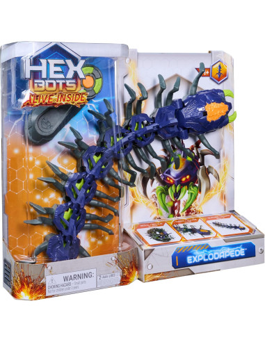 Radio Control Exploding Centipede Hexbots -...