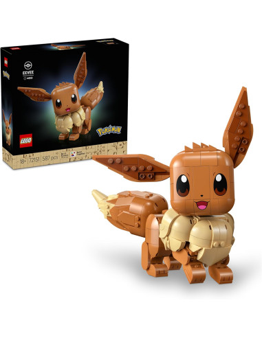 LEGO 72151 Pokémon Eevee - Kit de Construcción...