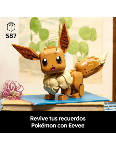 LEGO 72151 Pokémon Eevee - Kit de Construcción...