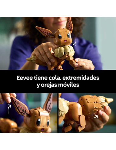 LEGO 72151 Pokémon Eevee - Kit de Construcción...