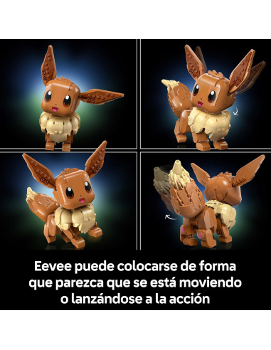 LEGO 72151 Pokémon Eevee - Kit de Construcción...
