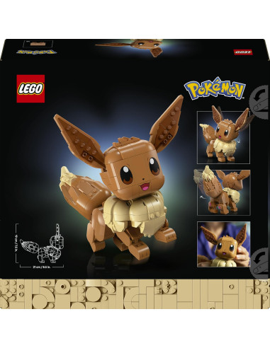 LEGO 72151 Pokémon Eevee - Kit de Construcción...