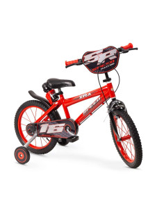 Bicicleta Roja 12 pulgadas Speed Racing de 3 a 4 años