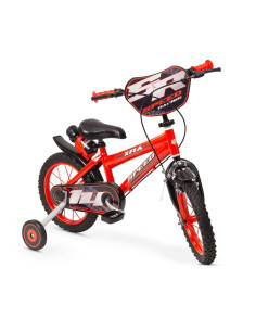Bicicleta Roja 14 pulgadas Speed Racing de 4 a 5 años
