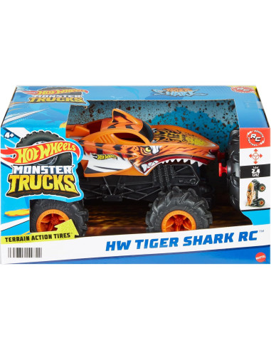 Hot Wheels Monster Trucks Coche Teledirigido,...