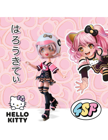 Muñeca Hello Kitty Golden Diva Roller, Muñeca...
