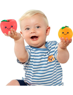 Juego de Frutas Sensoriales Blanditas 7 Piezas 2