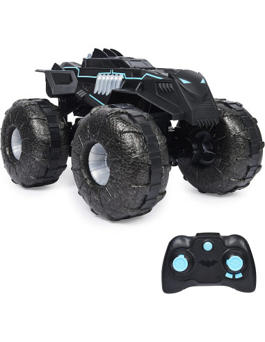 BATMAN - COCHE TELEDIRIGIDO BATMÓVIL TODOTERRENO - Coche RC 4x4 Resistente al Agua